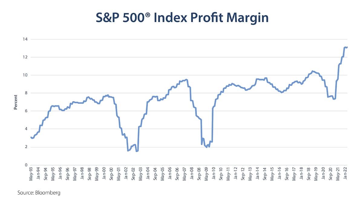 S&P 500 Index Profit Margin