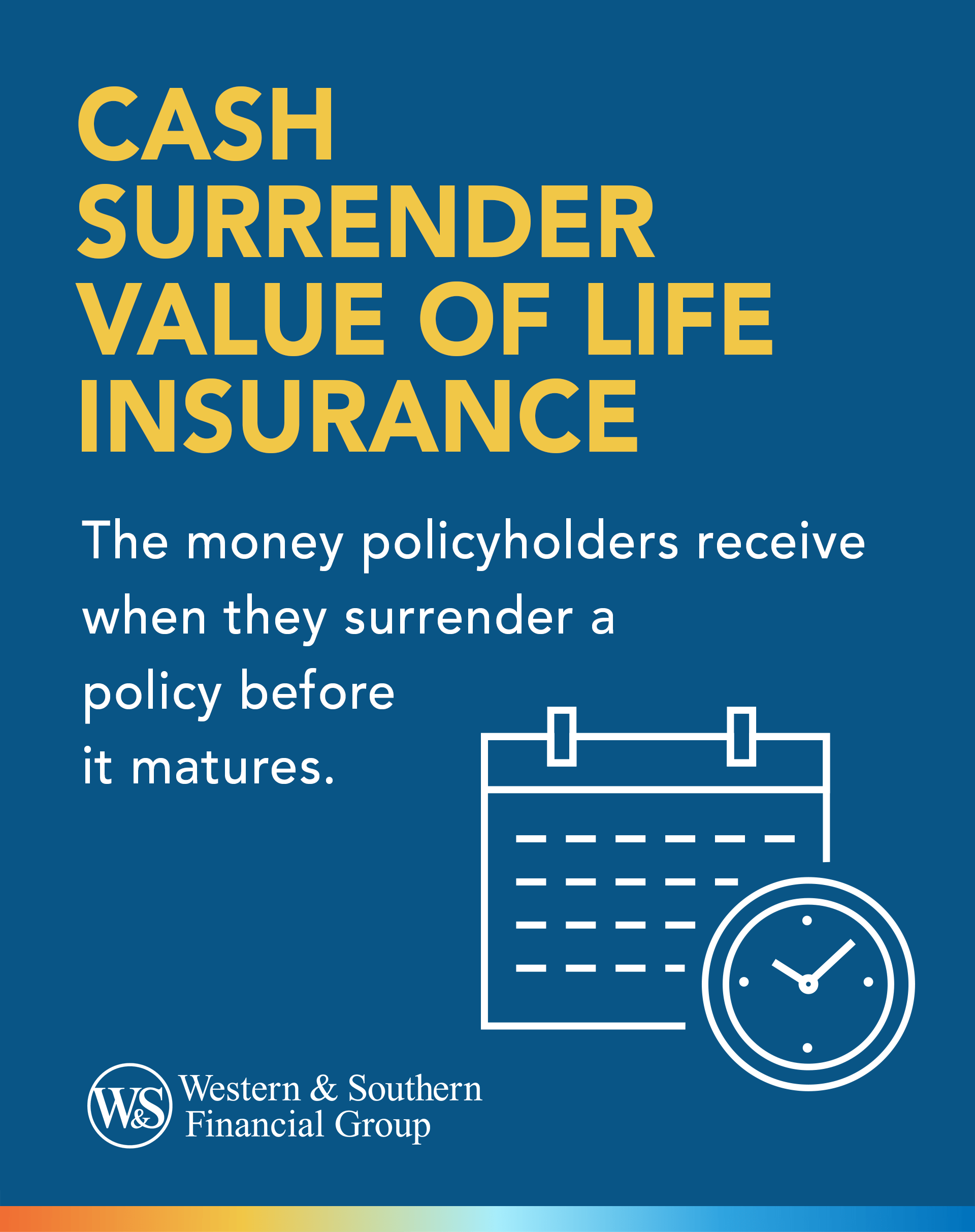 Cash Surrender Value of Life Insurance Definition