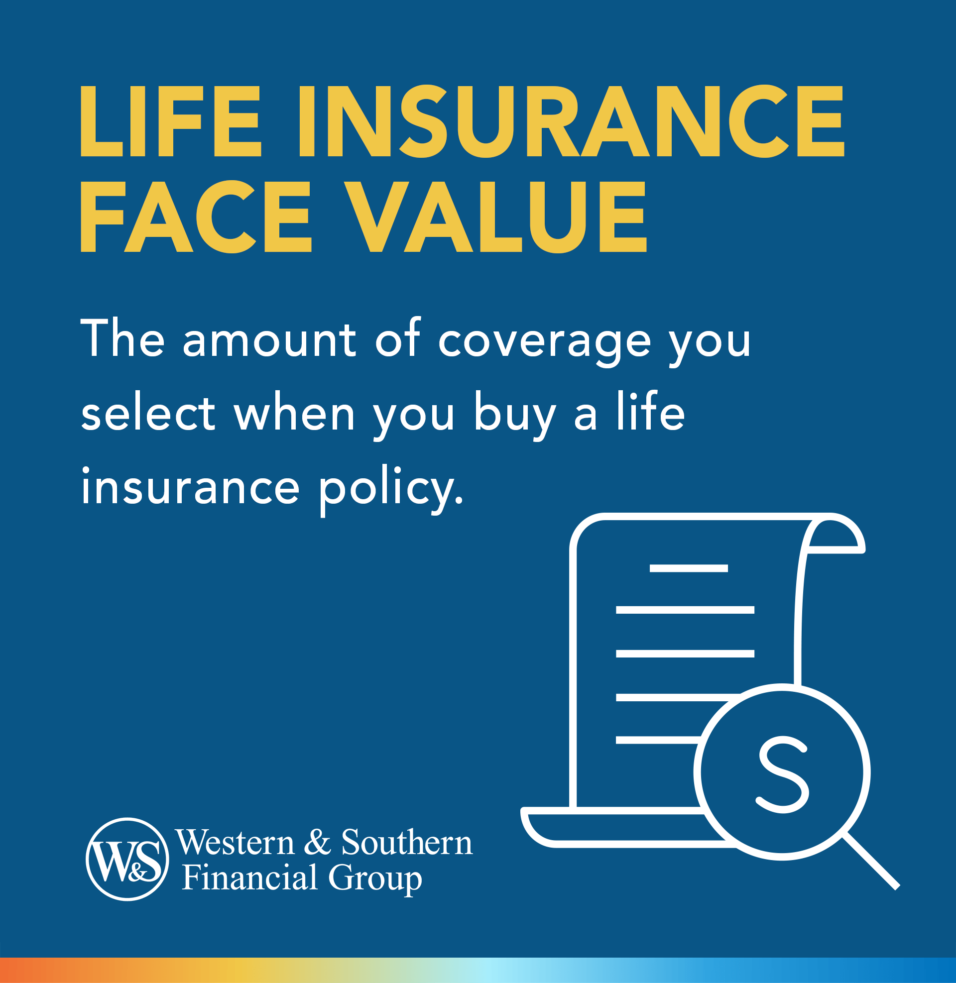 what is the face value of life insurance