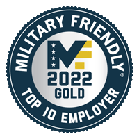 Military Friendly logo 2022