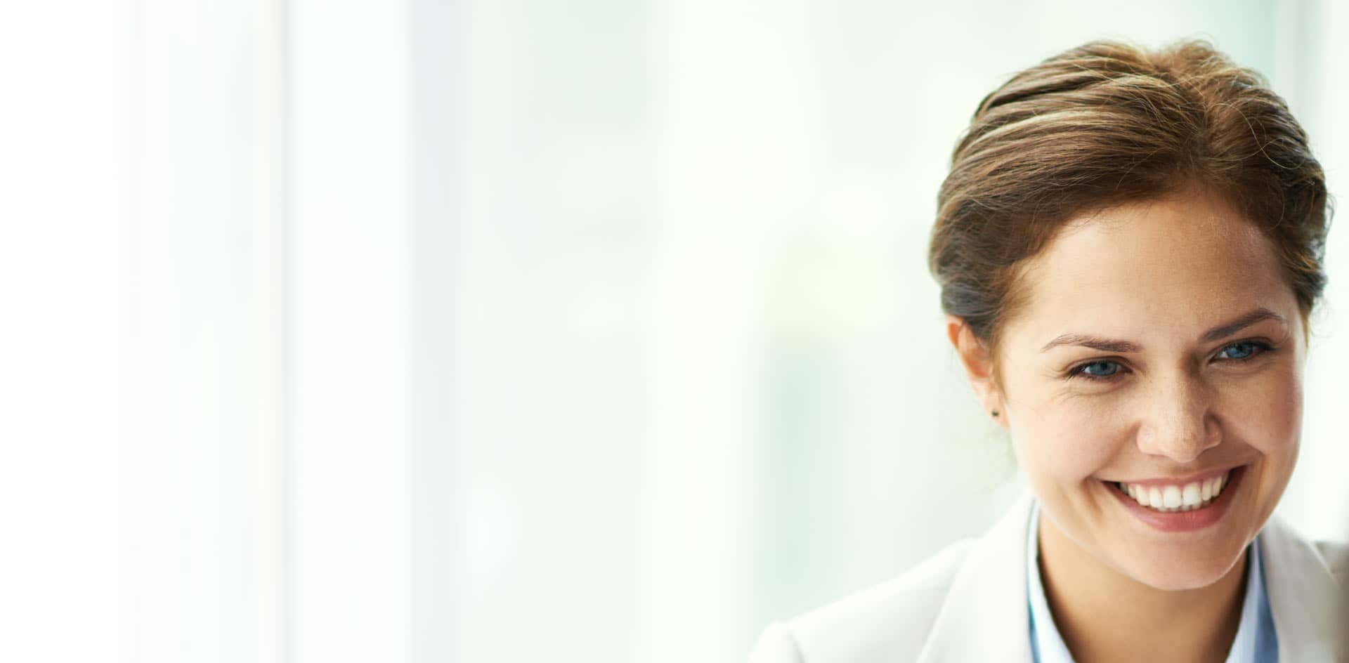 Employee talking to her employer about benefits