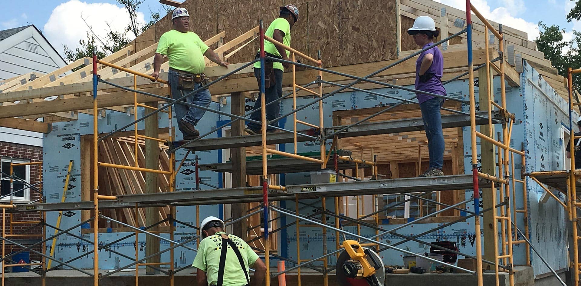 Habitat for Humanity house project