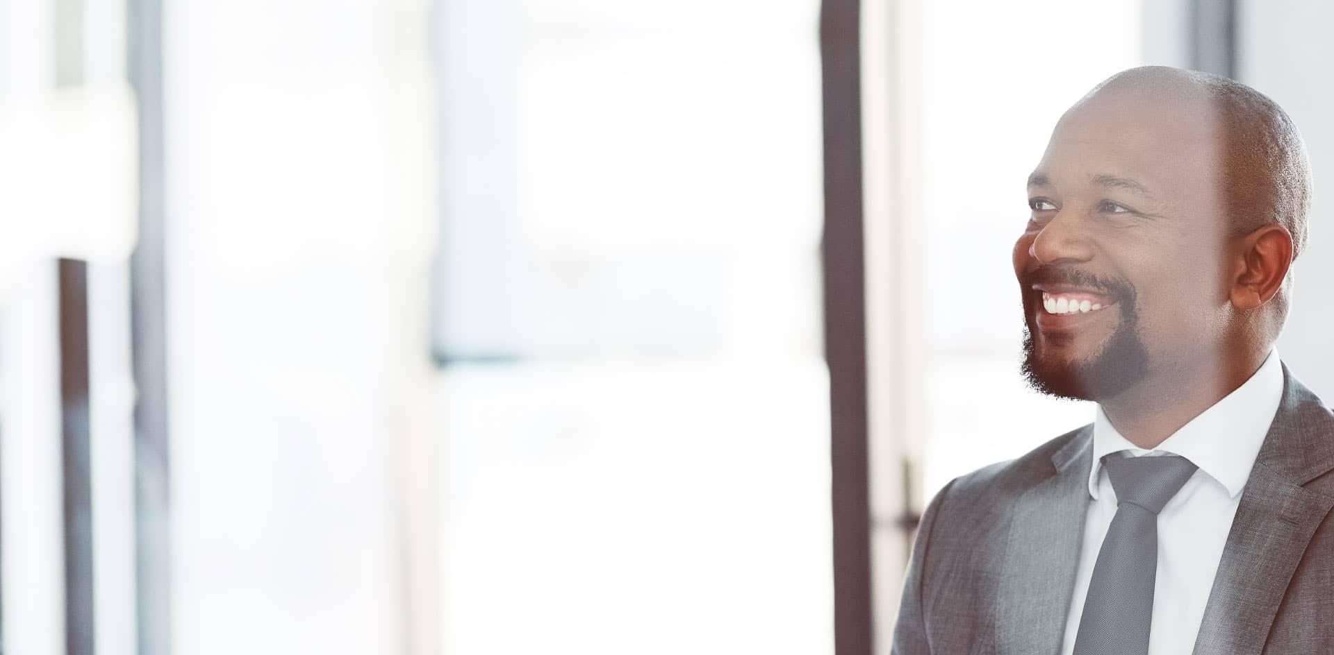Man interested in new job opportunity