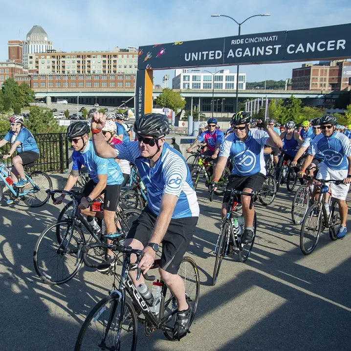 Bikers participate in Ride Cincinnati