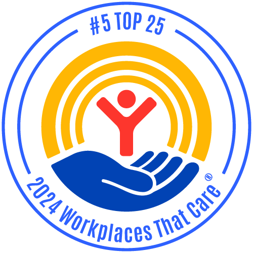 #5 Top 25 United Way 2024 Workplaces That Care