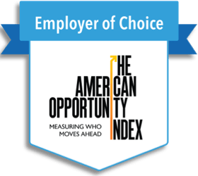 The American Opportunity Index Award badge