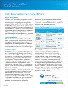 Cash Balance Defined Benefit