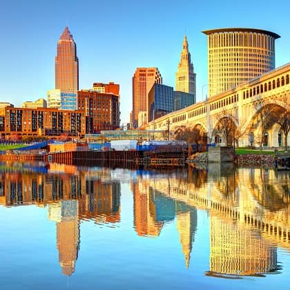Cleveland, Ohio, skyline