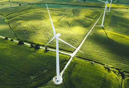 wind turbines