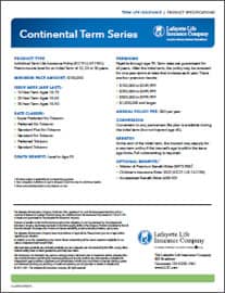 Continental Term Series