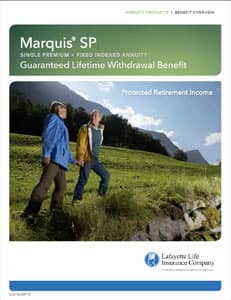 marquis single premium fixed indexed annuity brochure
