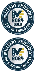 Military Friendly Top 10 Status 2024