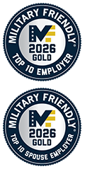 2026 Top 10 Military Friendly® Employer and 2026 Top 10 Military Friendly® Spouse Employer designations