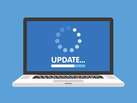 Laptop updating