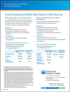 401(k) Profit Sharing Safe Harbor