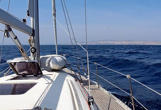 ship sailing the sea