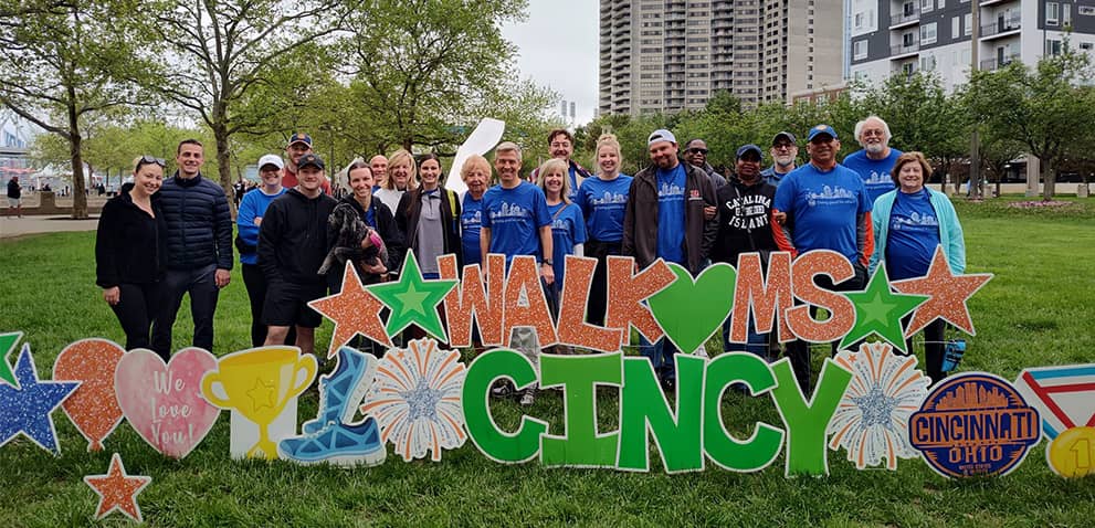 Western & Southern Team at the Walk MS event in 2024.