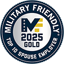 2025 Military Friendly Top 10 Spouse Employer