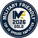 2026 Military Friendly Top 10 Spouse Employer