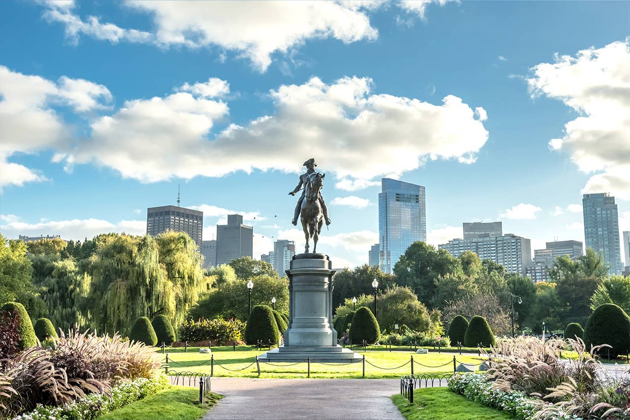 Statue in Boston MA