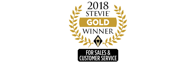 stevie gold customer service winner 2018