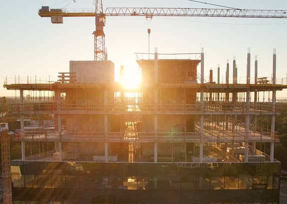 construction crane building