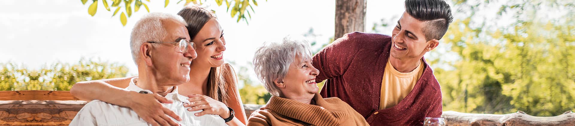 family celebrating with grandparents annuities