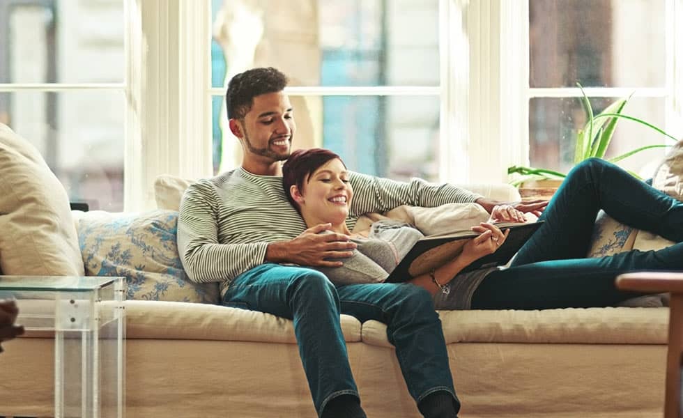 couple on couch