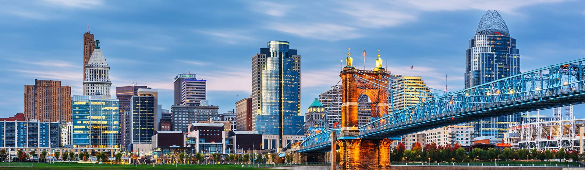 Downtown Cincinnati skyline