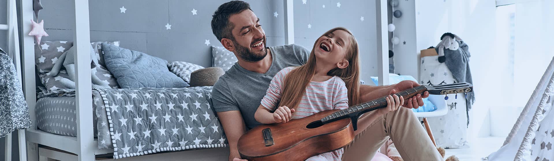 father daughter protected by financial solutions products