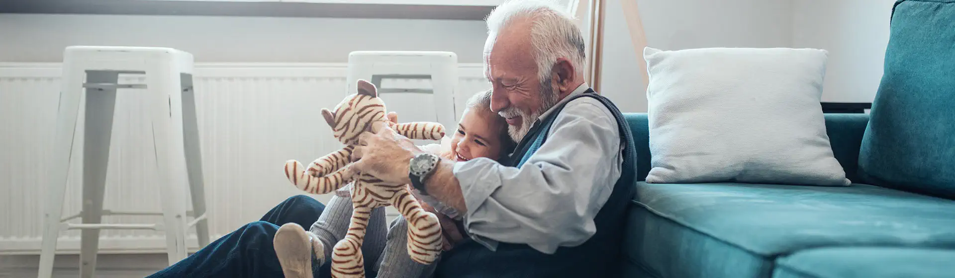 grandfather concerned for the financial well-being of his granddaughter