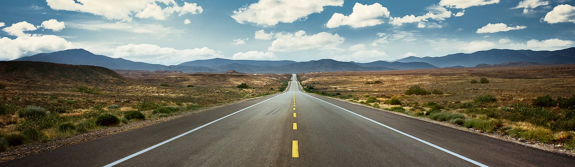 open road ahead