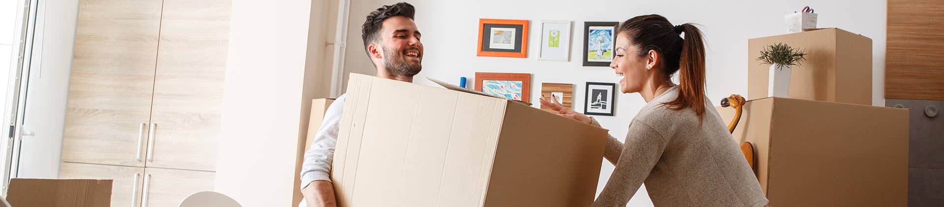 couple who just moved chose simple choice term life insurance