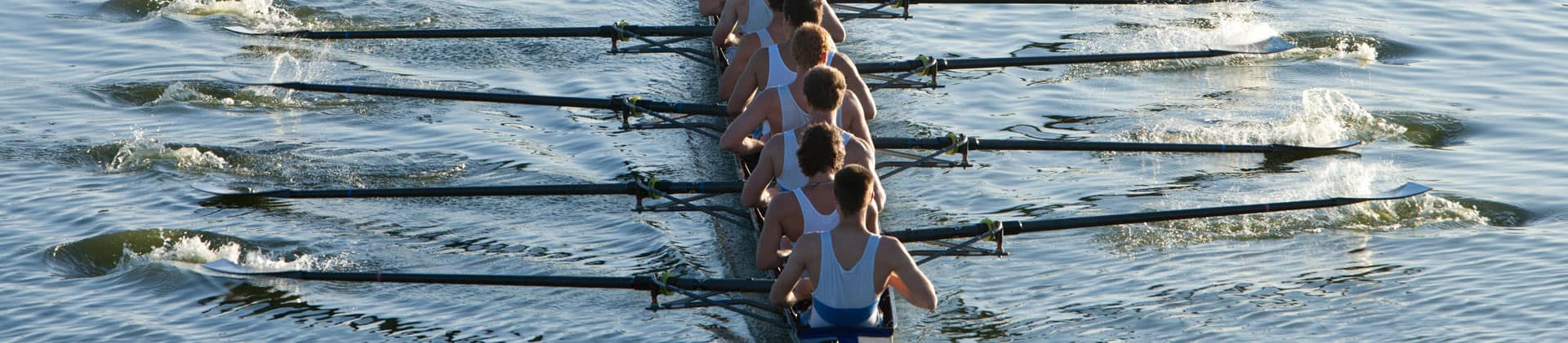 rowing on the river