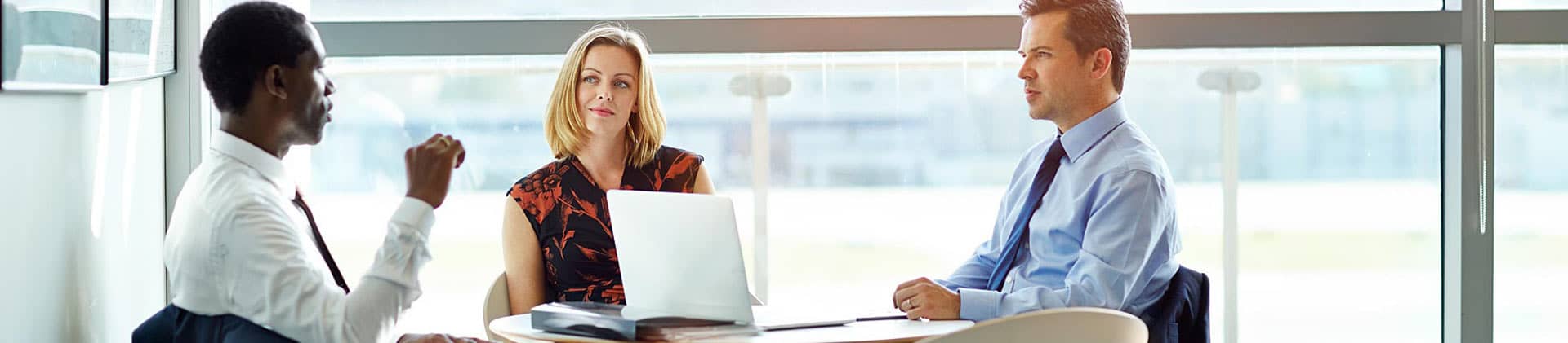 small business employees having a meeting