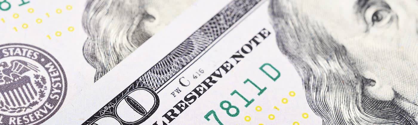 U.S. dollar close up