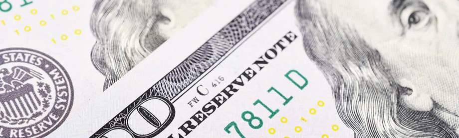 U.S. dollar close up