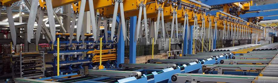 factory line US trade policy in flux