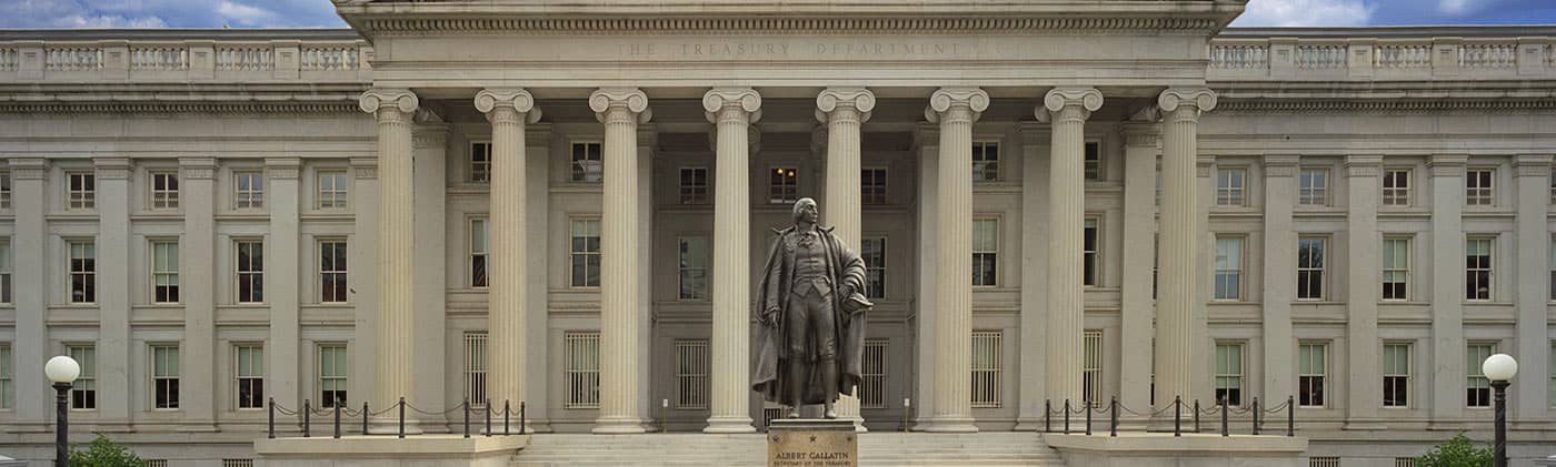 treasury building an example of us bonds