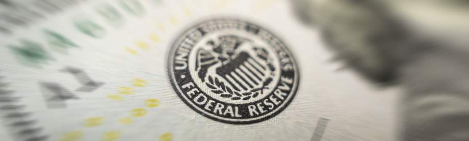 federal reserve logo on 20 dollar bill