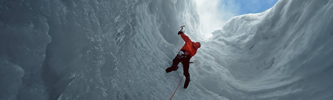 ice climber an example of finding opportunity 