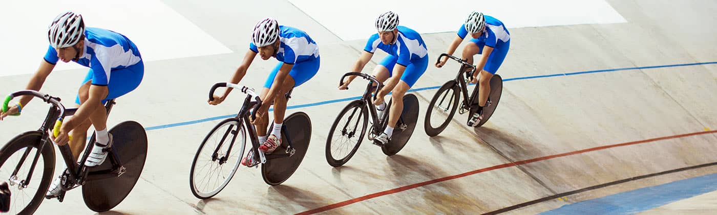indoor cycling race