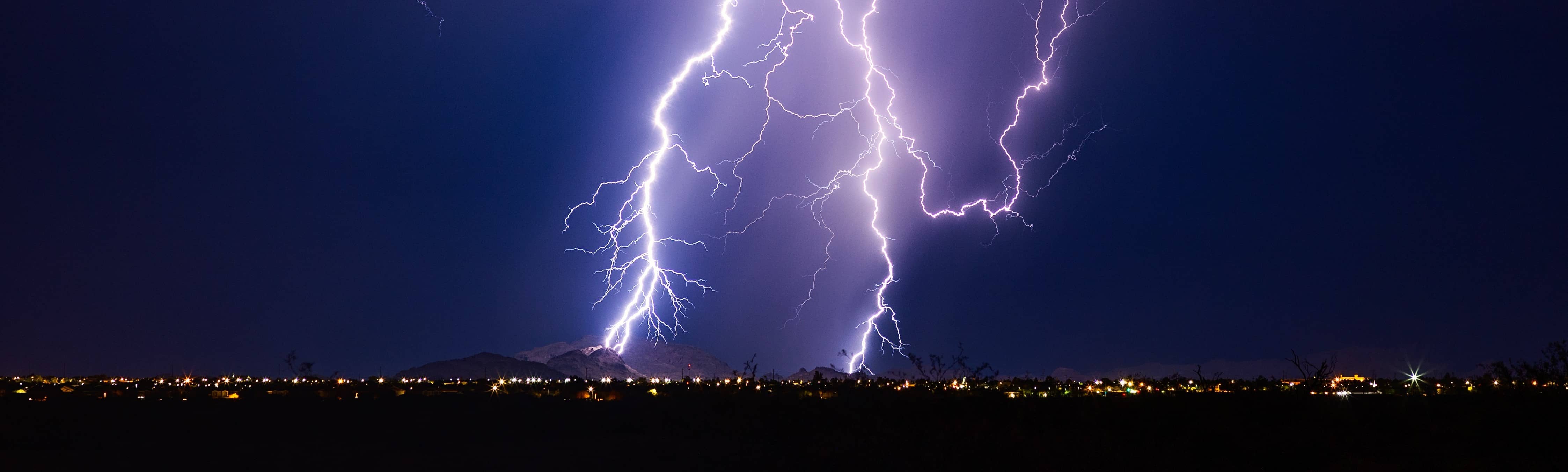 dual lightening strikes