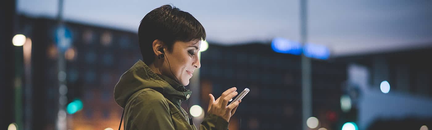 managing digital life after death for people with social media accounts, like the woman pictured