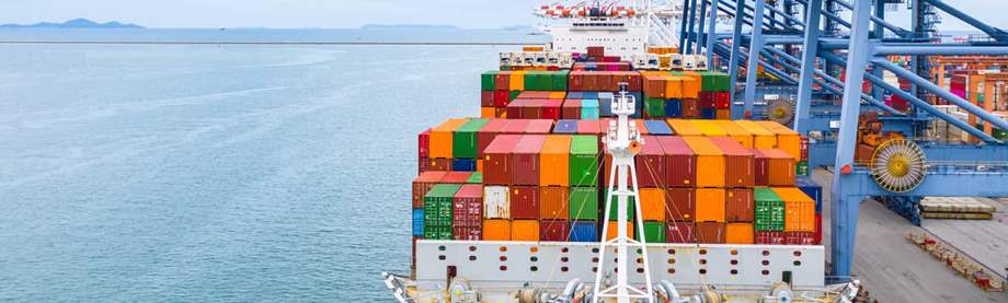 Cargo Ship at the dock