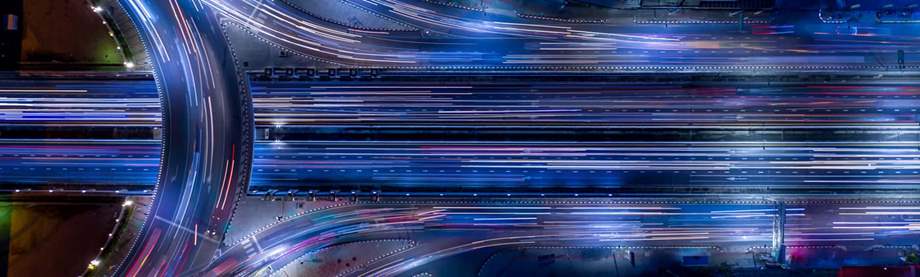 electric tails on road