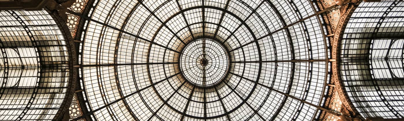 Ceiling of Galleria Vittorio Emanuele II