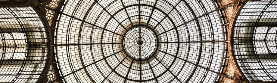 Ceiling of Galleria Vittorio Emanuele II