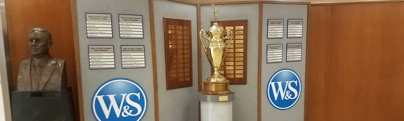 Presidents Trophy in Lobby