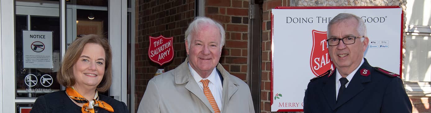 Linda Lake, John Barrett and Major Lyle